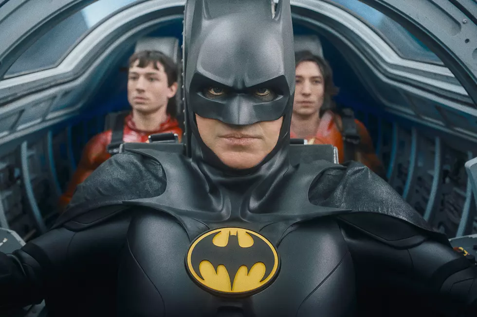 ‘The Flash’ Review: Michael Keaton’s Batman Returns to Save This Movie
