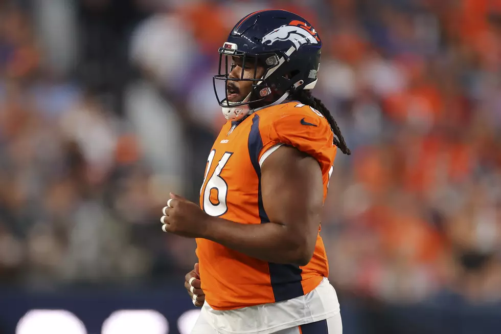 Eyioma Uwazurike, who is now a member of the Denver Broncos, pled not guilty. Photo Credit: C. Morgan Engel, Getty Images